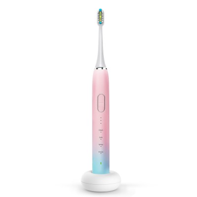 New arrival rechargeable soft smart electric toothbrush with factory price